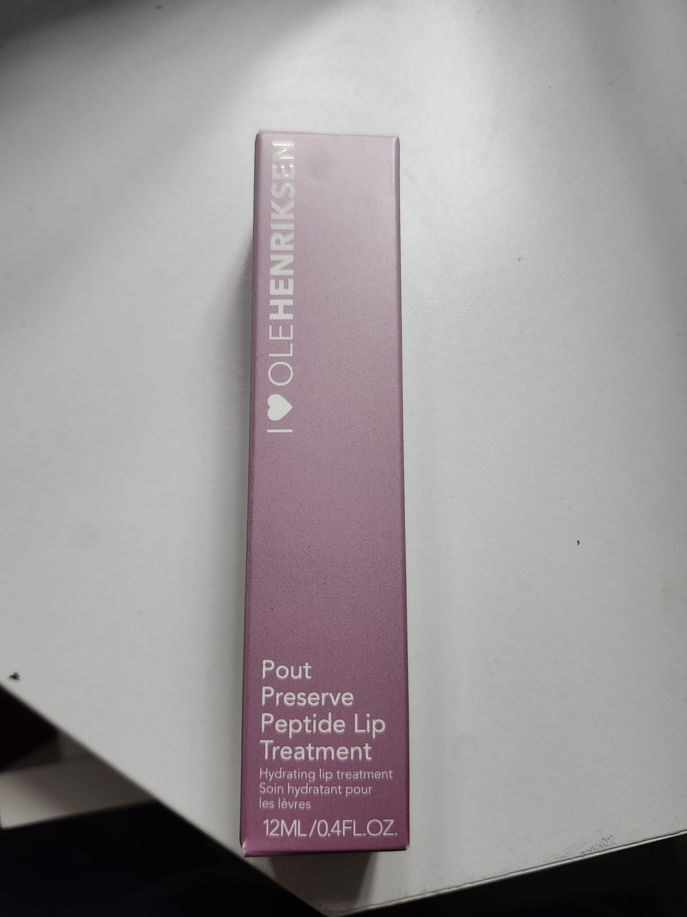 Ole Henriksen Pout Preserve Peptide Lip Treatment 12ml NEW